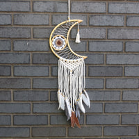 Evil Eye Crescent Moon Dreamcatcher (35x40cm)