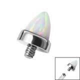 Titanium Opal Cone Top