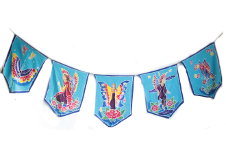 Butterfly and Angel Flag Bunting