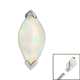 Single Marquise Opal Top