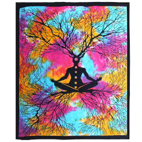 Yoga Tree Tapestry - Large