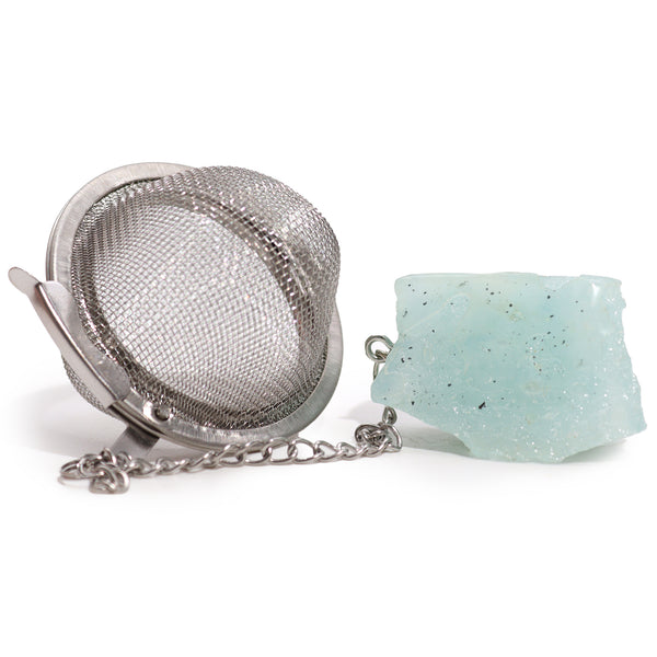 Raw Crystal Tea Strainer