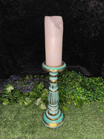 Small Candle Stand / Turquoise