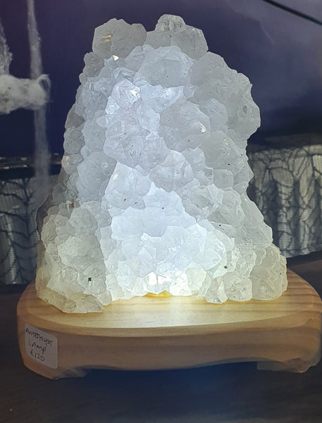 Amethyst Salt Lamp