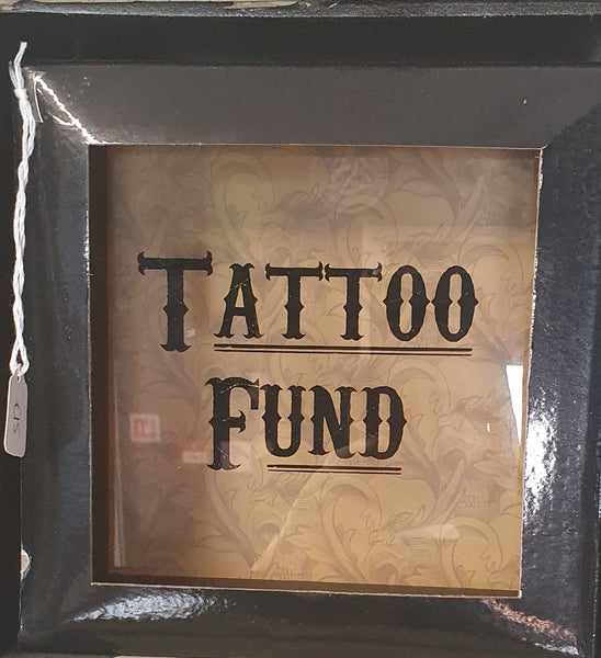 Tattoo Fund Saving Box