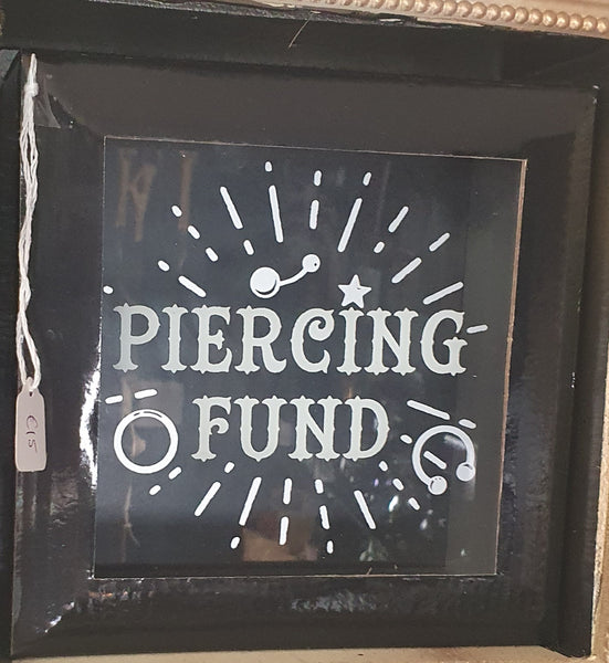 Piercing Fund Saving Box