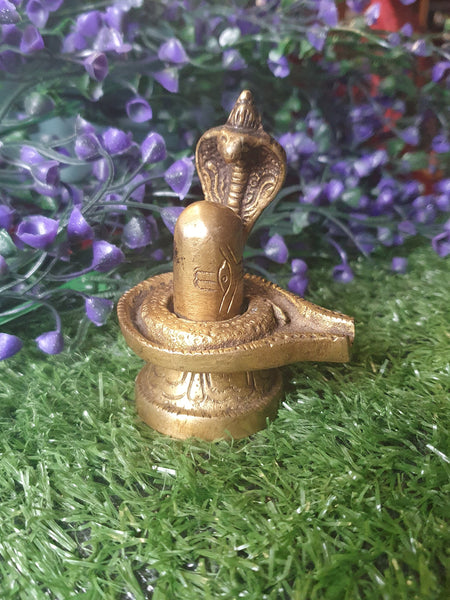Indian Ceremonial Oil Pourer - Brass Cobra 8cm