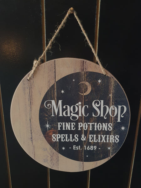 'Magic Shop' Sign