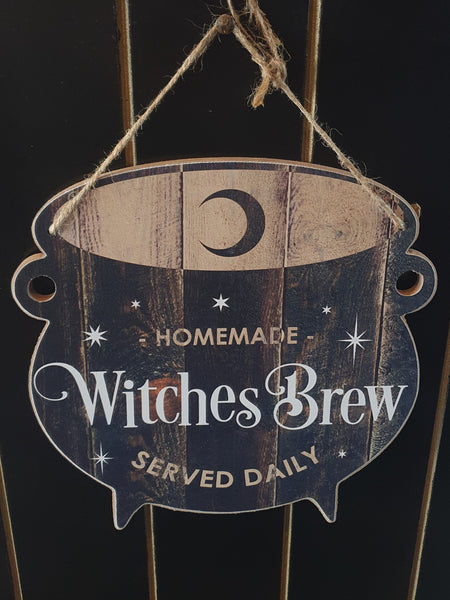 'Witches Brew' Sign