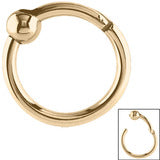 Hinged Ring With Ball Attachment