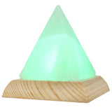 Pyramid Style Salt Lamp (10cm)
