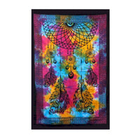 Colourful Dreamcatcher Tapestry