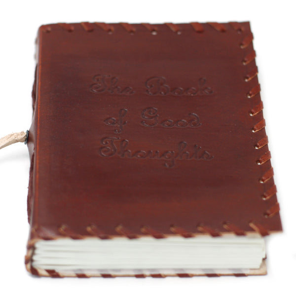 Leather Journal - 'My Book Of Good Thoughts'